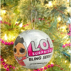 LOL Surprise Christmas BLING Series Holiday Doll Glitter Tree Ornament Gift X 1